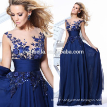 Chic Stylish Royal Blue Custom Made Evening Dress 2017 Robes de bal